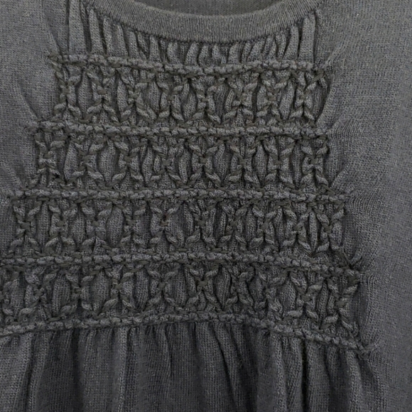 Boden Navy Blue Cotton/Cashmere Blend Knit Sweater Dress Size 8 - Picture 10 of 10